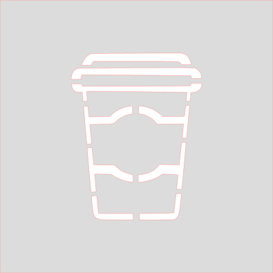 Coffee PYO Stencil Digital Download