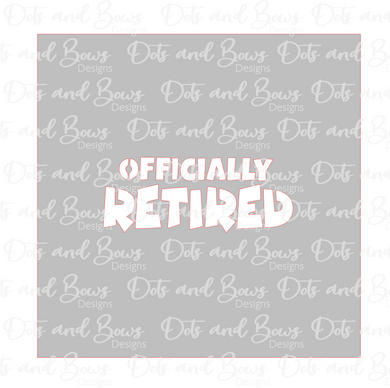 Officially Retired Stencil Digital Download