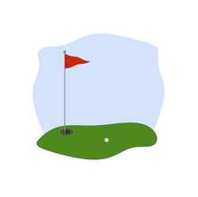 Load image into Gallery viewer, Golf Plaque - Dots and Bows Designs