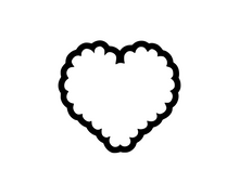 Load image into Gallery viewer, Scalloped Heart Cutter