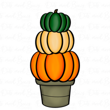 Load image into Gallery viewer, Stacked Pumpkins Platter Cutter Set