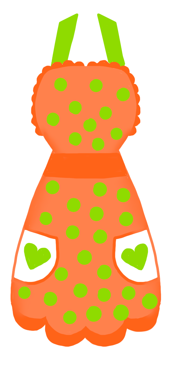 Apron Cutter - Dots and Bows Designs