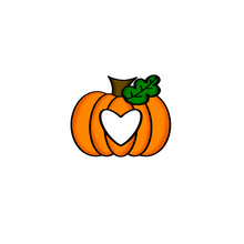 Load image into Gallery viewer, Heart Cutout Pumpkin Cutter