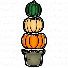 Load image into Gallery viewer, Stacked Pumpkins Platter Cutter Set
