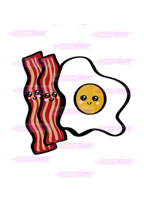 Bacon and Eggs Cutter - Dots and Bows Designs