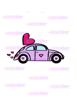 VW Heart Cutter - Dots and Bows Designs