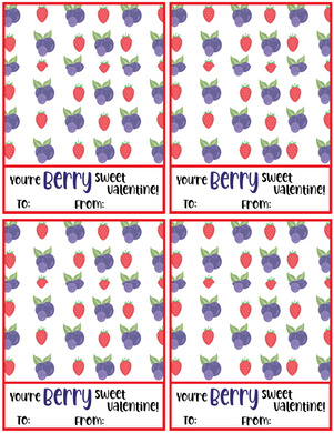 Berry Sweet Card 4x5