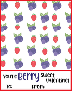 Berry Sweet Card 4x5
