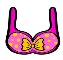 Load image into Gallery viewer, Bikini Top Cutter - Dots and Bows Designs