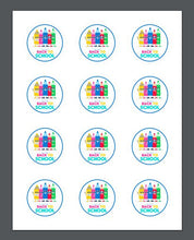 Load image into Gallery viewer, Back to School Pencils Package Tags - Dots and Bows Designs