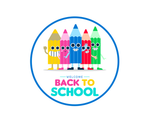 Back to School Pencils Package Tags - Dots and Bows Designs