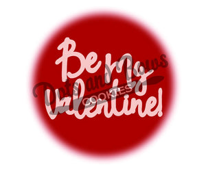 Be My Valentine Package Tags - Dots and Bows Designs