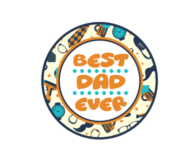 Best Dad Ever Tools Package Tags - Dots and Bows Designs