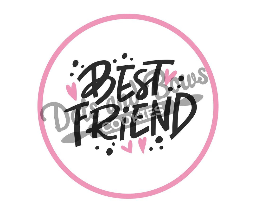 Best Friend Package Tags - Dots and Bows Designs