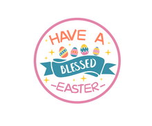 Load image into Gallery viewer, Have A Blessed Easter Package Tags - Dots and Bows Designs