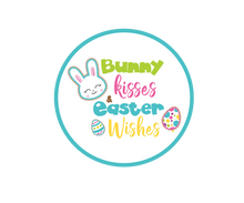 Load image into Gallery viewer, Bunny Kisses Easter Wishes Package Tags - Dots and Bows Designs
