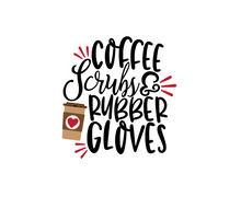 Load image into Gallery viewer, Coffee, Scrubs &amp; Rubber Gloves Cutter - Dots and Bows Designs