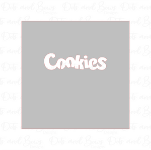 Cookies for Santa 3-piece Stencil Digital Download CC - Dots and Bows Designs