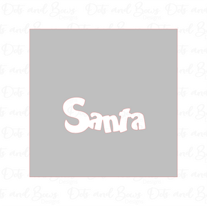 Cookies for Santa 3-piece Stencil Digital Download CC - Dots and Bows Designs