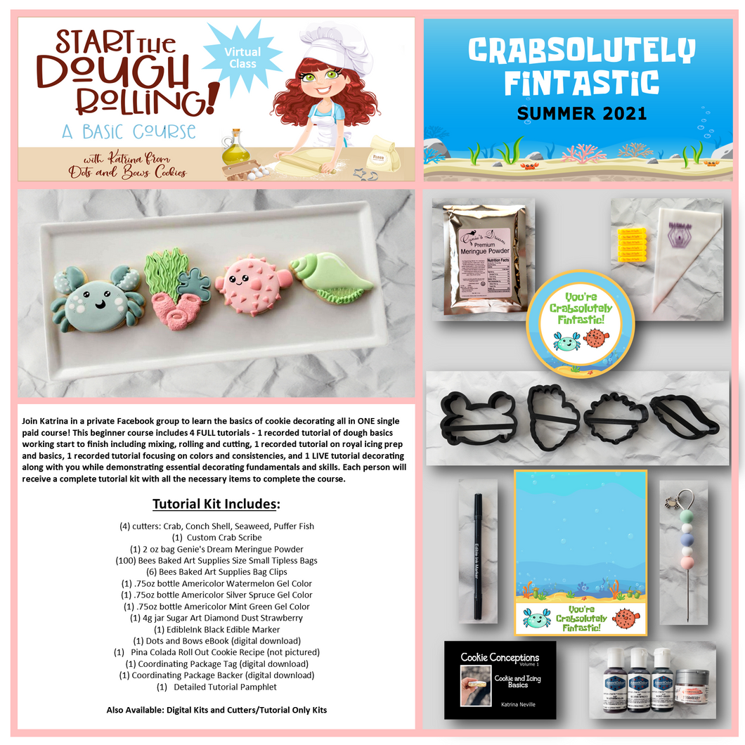 Start the Dough Rolling Course - Crabsolutely Fintastic - DIGITAL KIT