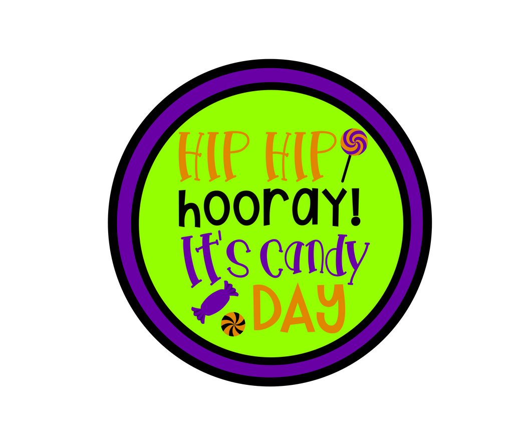 Candy Day 1 Package Tag - Dots and Bows Designs