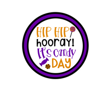Load image into Gallery viewer, Candy Day 2 Package Tag - Dots and Bows Designs