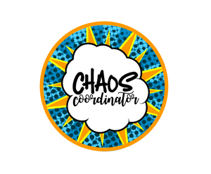 Chaos Coordinator Package Tags - Dots and Bows Designs