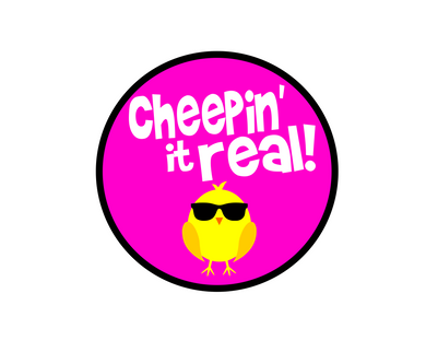 Cheepin' It Real Package Tags - Dots and Bows Designs