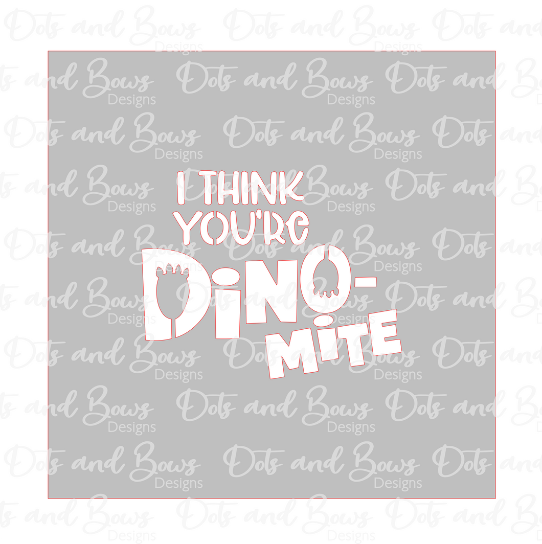 Dinomite Stencil Digital Download