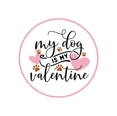 Dog Valentine Package Tags