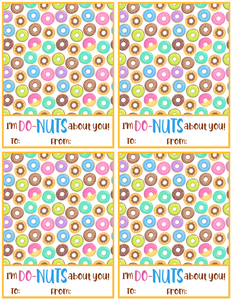 Donuts About You Card 4x5