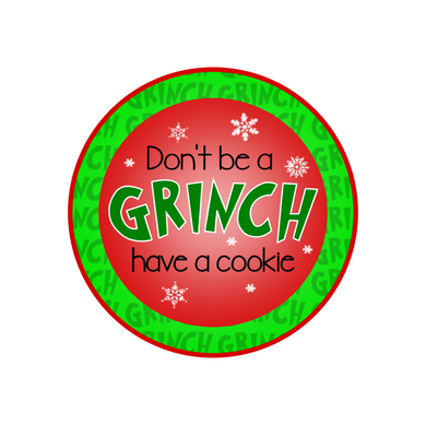 Don't Be a Grinch Package Tags