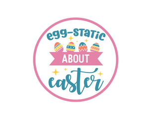 EGGstatic About Easter Package Tags - Dots and Bows Designs