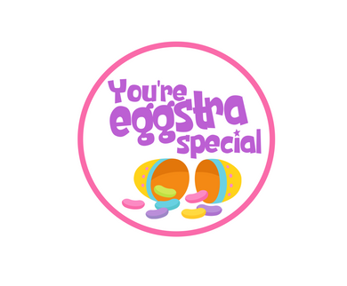 Eggstra Special Package Tags - Dots and Bows Designs