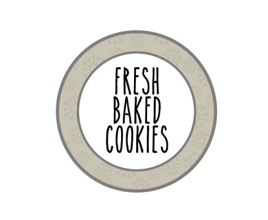 Fresh Baked Cookies RDI Package Tags - Dots and Bows Designs