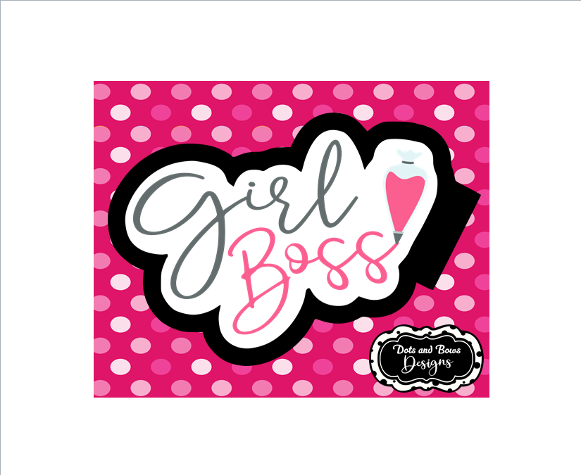 Girl Boss Cookiers Live Cutter - Dots and Bows Designs
