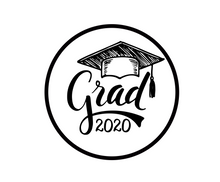 Load image into Gallery viewer, Grad 2020 Package Tags - Dots and Bows Designs
