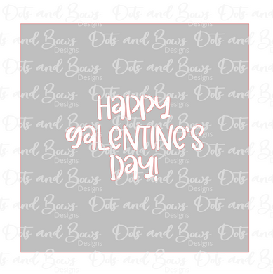 Happy Galentine's Day Stencil Digital Download