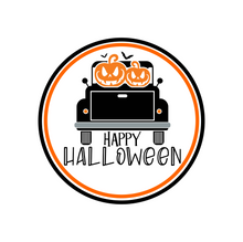 Load image into Gallery viewer, Happy Halloween Truck Package Tag