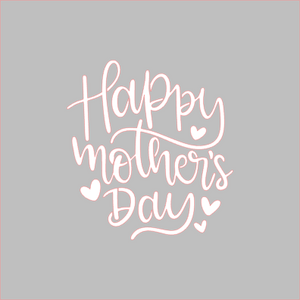 Happy Mother's Day Stencil - Dots and Bows Designs