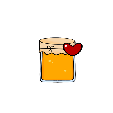 Heart Honey Jar Cutter