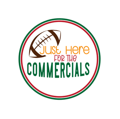 Here For the Commercials Package Tags