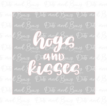 Load image into Gallery viewer, Hogs and Kisses 2 Piece Stencil Digital Download