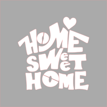 Load image into Gallery viewer, Home Sweet Home Stencil Digital Download CC - Dots and Bows Designs