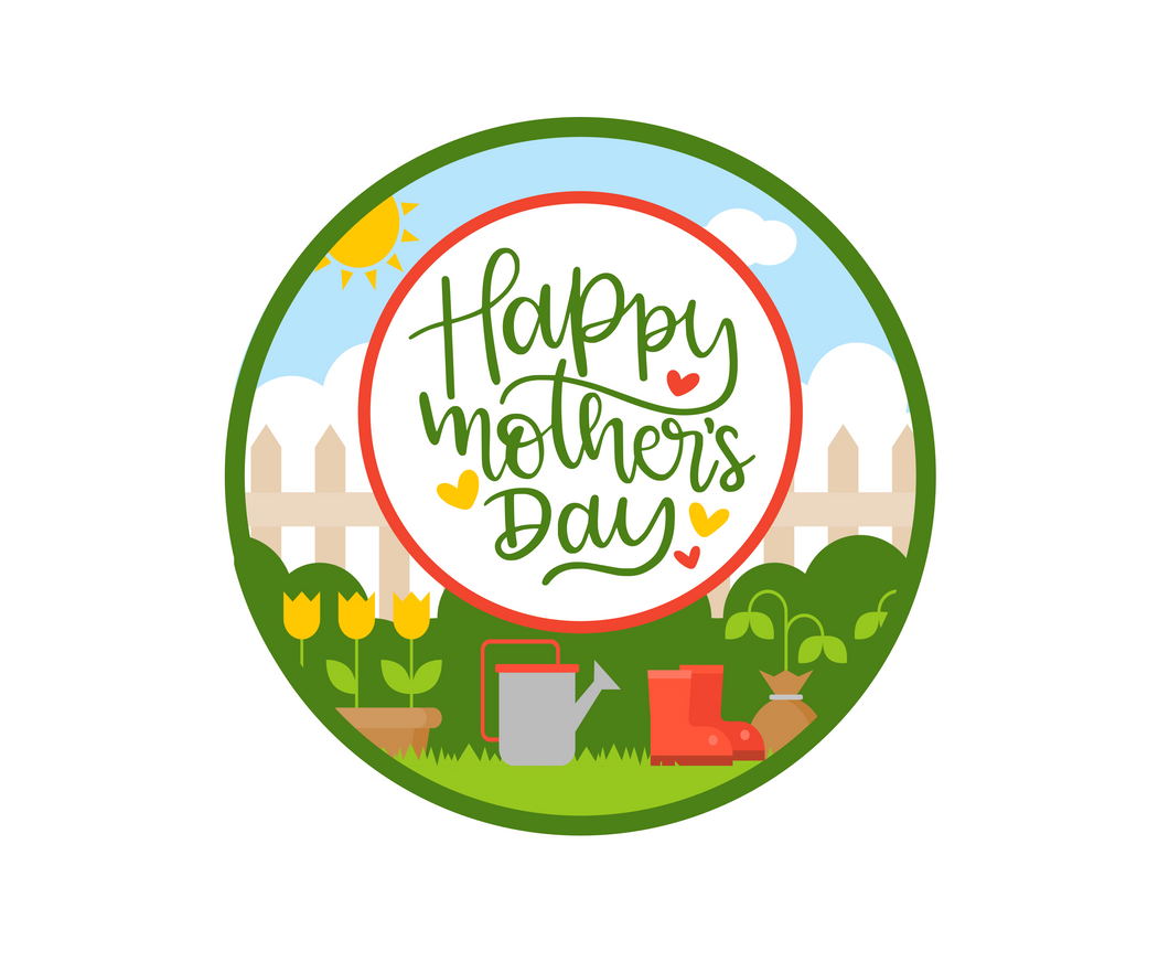 Happy Mother's Day Garden Package Tags - Dots and Bows Designs