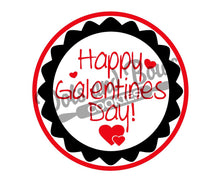 Load image into Gallery viewer, Happy Galentines Day Package Tags - Dots and Bows Designs