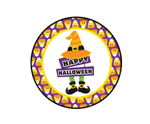 Load image into Gallery viewer, Happy Halloween 2 Package Tag - Dots and Bows Designs