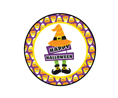 Happy Halloween 2 Package Tag - Dots and Bows Designs