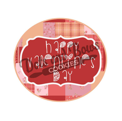 Happy Valentines Day Package Tags - Dots and Bows Designs