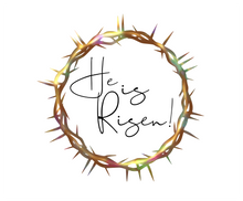 Load image into Gallery viewer, He Is Risen Package Tags - Dots and Bows Designs